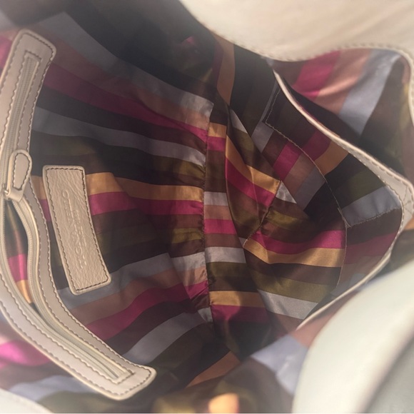 Tiganello Cream Leather Bag - Picture 7 of 10